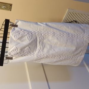 Lily Pulitzer strapless braided dress